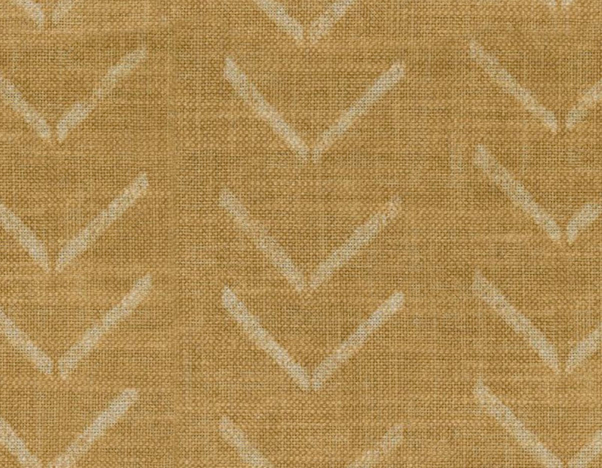 Ochre Mud Cloth Dog Bed